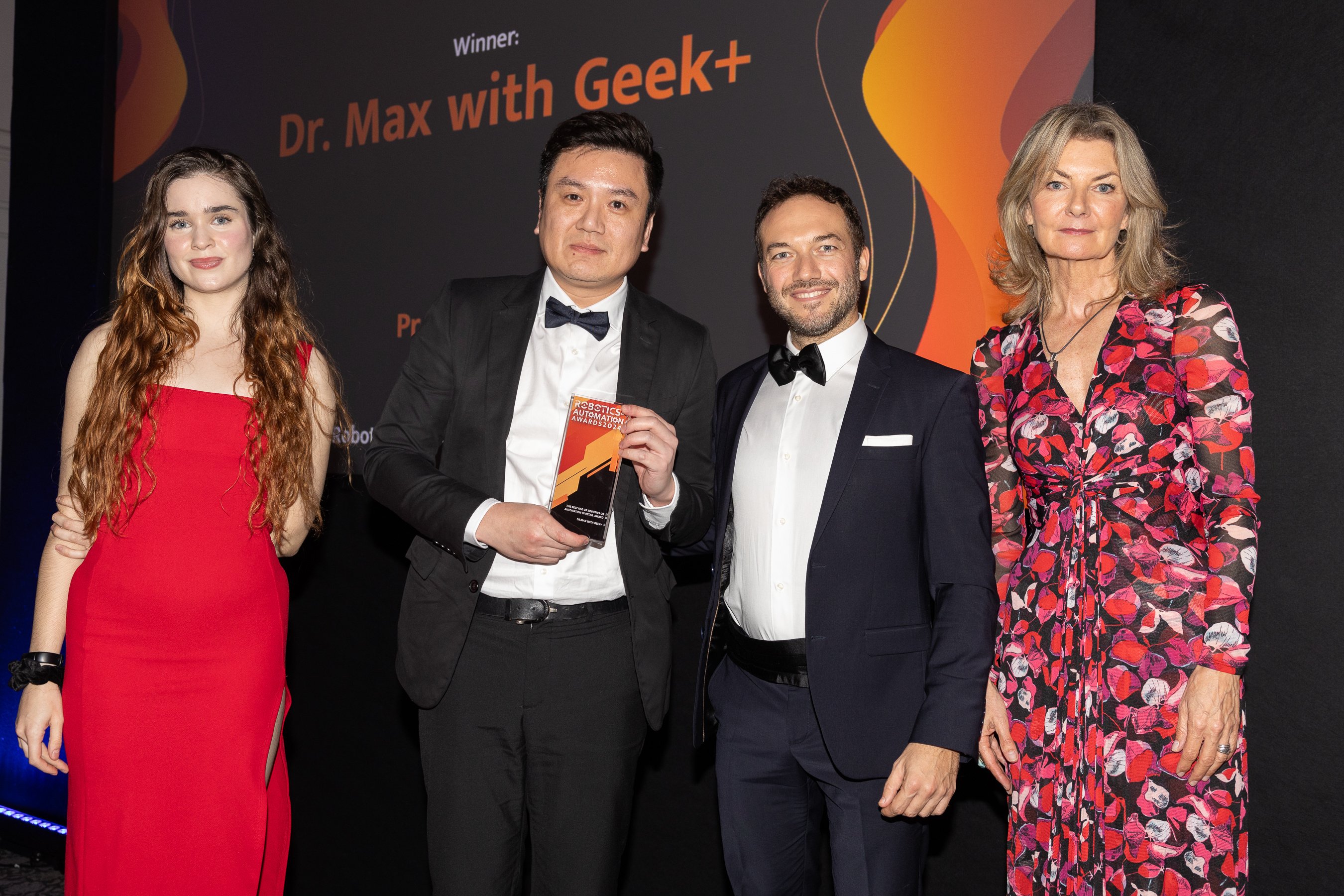 Geekplus and Dr. Max Italia win Robotics & Automation Awards for the first time