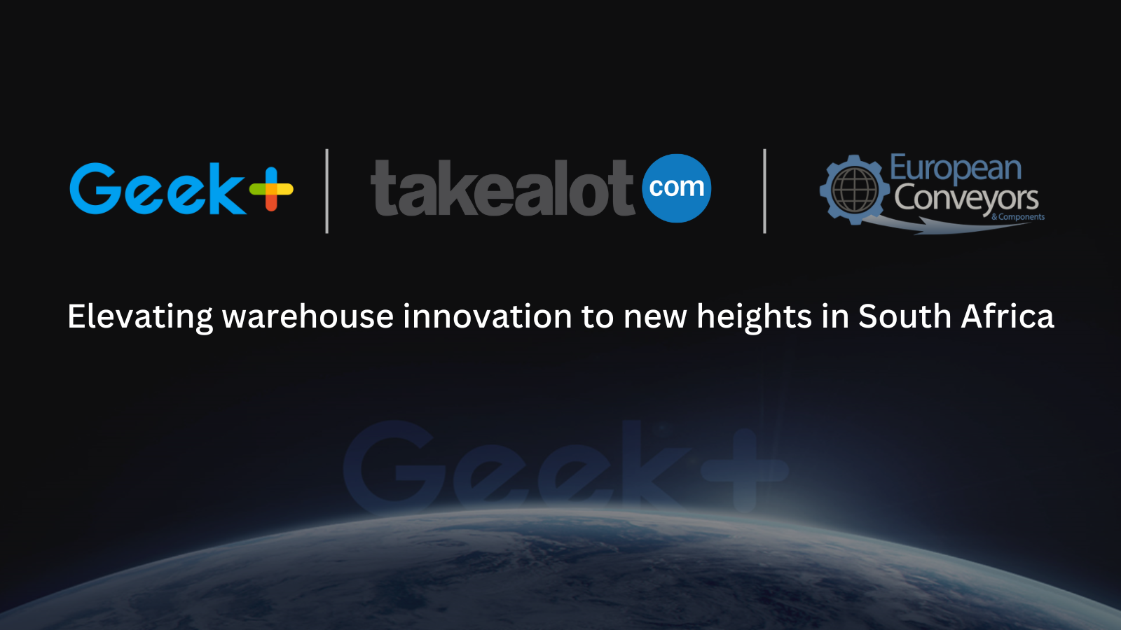 Geek+ debuts in South Africa with game-changing Takealot project in partnership with ECC